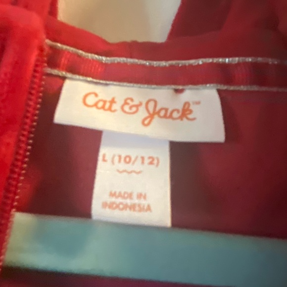 Cat & jack / children’s red jacket - Picture 2 of 3